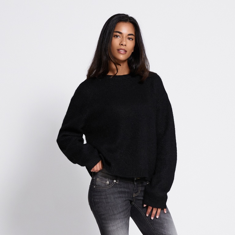 Knit sweater "Emma" Black